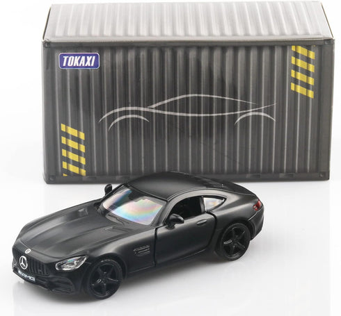 1/36 Scale Mercedes Benz AMG GTS Diecast Cars Models, Pull Back Vehicles Toy Cars in Black
