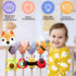 Car Seat Toys for Newborns, Stroller Toys for 0-6 Months with Music Rattles and Teether for Boys Girls