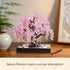 Set 900 18+, Set Wise Block Cherry Blossom Tree Building Block for Adult Pcs Artificial Bonsai Tree Plants for Home
