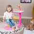 31-Key HONEY JOY Kids Piano Keyboard, Electronic Piano Educational Musical Instrument Toy with Microphone, Sounds