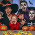 36 Sheets Halloween Pumpkin Craft Stickers, Kids DIY Make a Pumpkin Face Sticker for Halloween Treats Party Favors