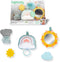 Ingenuity Calm Springs Soothing Essentials Gift Set - Musical Toy, Rattle, Mirror, 2