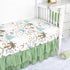 Set 4-Piece Set Set-Fits 52x28 inch SWESEN Dinosaur Crib Bedding for Boys, Crib Includes Quilt, Fitted Sheet, Skirt
