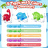 Kasfalci Alphabet Learning Toys, Dinosaur Toys for Kids, ABC Learning for Toddlers, Matching Letter Game,Color