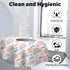 kimitimi 60 Pack Toilet Seat Covers Disposable, Extra Large Waterproof Toilet Cover for Toddlers & Adults, Individually
