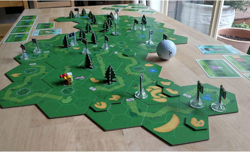18 Holes: Second Edition Base Game - Compete to Create a Golf Course, Seabrook Studios, Ages 14+, 1-5 Players