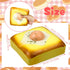 Egg Toast Squishies Super Soft Slow Rising Toy Cute Scented Simulation Food Square Cake Squishys Stress Relief Squeeze