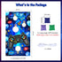 Video Games Toss Games, Level Up Game Video Game Controller Banner Backdrop with 3 Bean Bags for Kids Blue Gaming Party Supplies Throwing Games Birthday Party Outdoor Indoor Family Class Activities