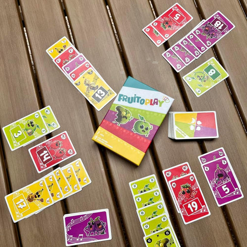 Fruitoplay - Zombie Fruit-Themed Card Game, Trick Taking & Set Collection for Couples & Family Game Night, Ages 8+