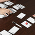 Teling 50 Pcs Reusable Dry Erase Cards - Blank Playing Cards with 5 Black Marker Pens for DIY Games, School & Office