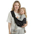 MISSWISDOM Baby Sling Carrier, Toddler Carrier Sling with Double Safety Buckle and