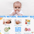 100% Mulberry 23 Momme PROMEED Silk Crib Sleeve for Baby Hair Loss Prevention, Premium Natural Silk Bassinet Sheet