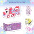 seveclotree 7 1 1-3,Unicorn 2-4,Toys 1 2 3 in Carrier Truck Cars for Toddlers Car with Lights & Music,Toddler Girl Toys