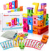 GUKAZH Educational Toys 20PCS Wooden Number Building Blocks Stacking Toys for Kids, Math