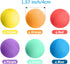 Gejoy 24 Pieces Soft Foam Balls, Lightweight Mini Balls for Safe Indoor Toys, Birthday Party Favors for Boys and Girls