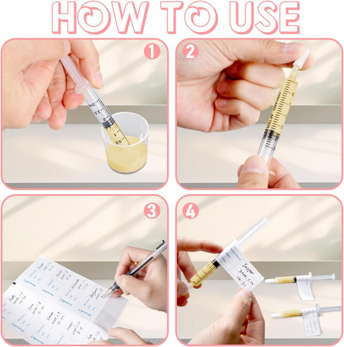 Aoaodbu 100pcs 3ml 5 1 30 ml 100 Colostrum Collector Kit Include Sealed Breast Milk Collector No Needle Colostrum