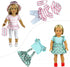 20 18 inch 18 inch 10 Sets ReeRaa pcs Clothing for Dolls Doll Clothes and Accessories for American Girl Doll Clothes