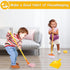 Set, 8 Set, Masthome Kids Cleaning Piece Cleaning Toys Includes Mop, Broom, Brush, Dustpan, Microfiber Cloth, Cleaning
