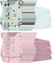 WYSLP Baby Disposable Bibs 100 pcs -Self feeding Food Crumb Catcher