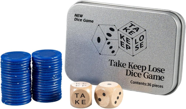 Ammwgnnep Dice Game Set | Party Board Games for Teens & Adults |