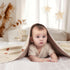 Girls,100% /40x 31 inches) Mushroom Baby Blanket for Boys & Cotton Knitted Receiving Swaddle Crib Stroller Blanket