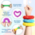 Vanblue Large 8 Pcs Pop Tubes, Sensory Fidget Tubes, Toddler Toys Party Favors, Anxiety Stress Relief for Kids, Adults