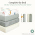 2 Pack Evolur Rawrsome Dark Crib Sheet, Fitted Crib Sheet for Standard Crib and Toddler Mattress, Soft and Breathable