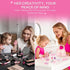18Pcs 3 4 5 6 7 8 9 10 Set Easter Basket Stuffers for Kids Real Makeup Kit for Girls - Non-Toxic Washable Make Up Toys