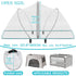 jiangcha Pack Pack N Play Tent Cover - Bassinet Cover for N Play/Travel Crib/Mini Crib/Playpen, Bassinet Mosquito Net