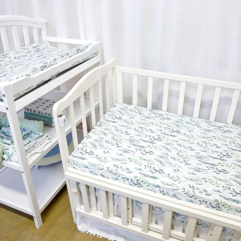 DILIMI Crib Sheet Fitted Crib Sheets for Baby Boys Girls, Ultra-Soft Baby Sheet Fits Standard Crib and Toddler