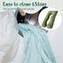 Hahafelt 3 55"x31" Pcs U-Shaped Pregnancy Pillow Cover, Cotton Maternity, Soft Breathable Fit for Body