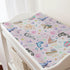 Colorful Sea Animals Baby Changing Pad Covers for Boys & Girls, 32''x16'', Soft Nautical Life Sheets
