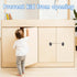 4 Pack Refrigerator Locks with 8 Keys, Child Safety Fridge Lock, Mini Fridge, File Drawer, Toilet Seat Lock with Strong