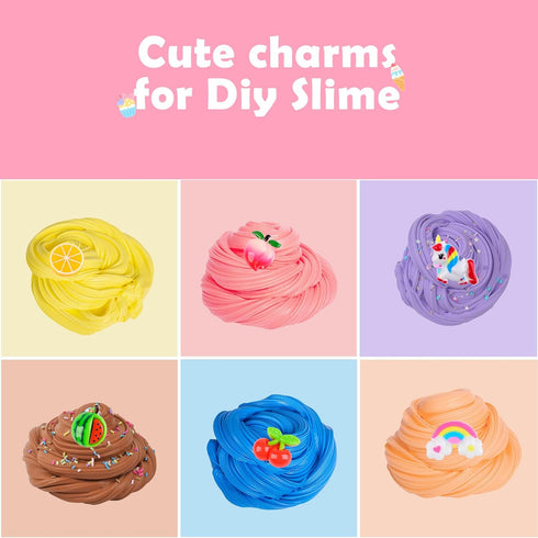 Afofall 68 Pack, Butter Slime Kit Non-Sticky and Super Soft Sludge with Cake Sticker, Perfect for Girls Party Favors