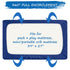 Soft & Silky Satin Pack and Play Playard Sheet for Boys and Girls, Mini Crib Mattress Cover (39"x27"x5"), Navy