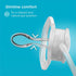 Smilo Baby Pacifier, Orthodontic Design for Healthy Dental Development, Pack of 3, BPA Free