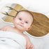 YETTASBIN Deer Muslin Baby Burp Cloth, Super Soft Absorbent Cotton Burp Rag Baby Bibs Feeding Cloth for Newborn Boys
