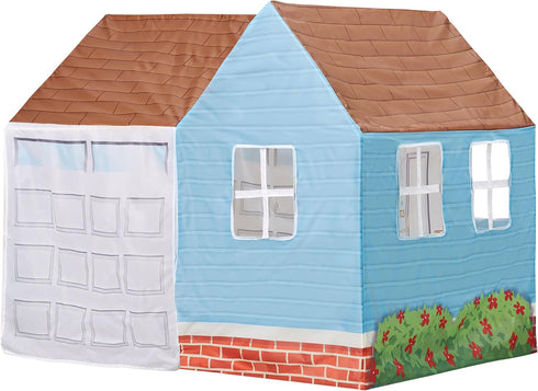 Kid Trax Easy Pop Up Kids Magical Play Tent - Large Openings with Carrying Case, Easy Storage, Blue