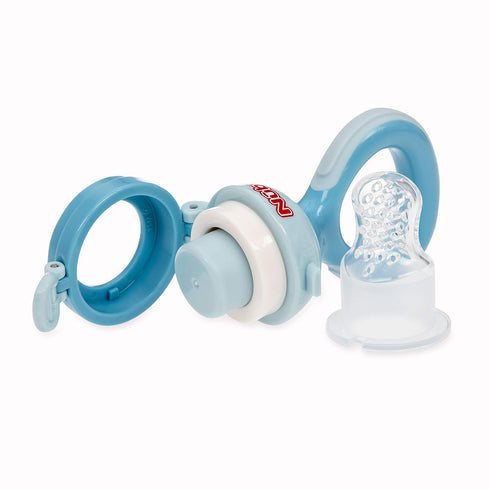 Nuby Twist N' Feed Infant First Foods Feeder with Hygienic Cover, 10M+, Colors May Vary