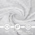16 Inch Pro Goleem Cow Security Blanket Soft Loveys for Babies for Boys and Girls Newborn Lovie Infant Blankie Cow Baby