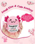Easter Basket Stuffers for Teen Girls & Kids, Handmade Crochet Axolotl, Cute Trendy Gift for Tween Girl, Pink Birthday