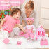12" Backpack Box,12 Inch 3+ DONTNO Baby Doll with Carrier in Gift Realistic Baby Dolls with Clothes and Accessories,Toy