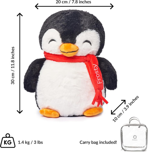 ODOXIA 3.1lb Weighted Penguin for Anxiety | Stuffed Plush for Kids & Adults | Weighted Plushies for Comfort