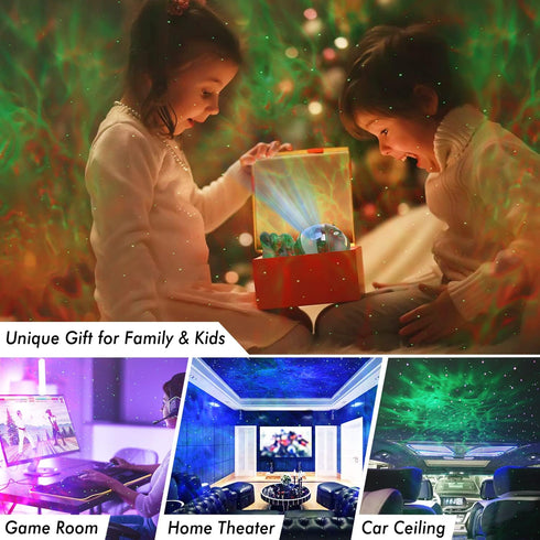 Galaxy Projector, Astronaut Star Projector, Kids Night Light for Bedroom, Adult Playroom Room Decoration