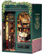 Hands Craft DIY Miniature Kit Book Nook - Owl Bookstore | Enchanting