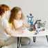 City Police Station STEM Building Set, Compatible with Lego Military Helicopter, Boats, Swat Team, 565 PCS Best Gift