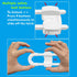 Adjustable U Shaped Child Safety Cabinet Locks for Babies, Baby Proofing Cabinets (10 Pack White)