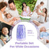 Electric Bottle Brush Cleaner,Rechargable Electric Baby Bottle Brush Cleaner with Thermometer,Silicone