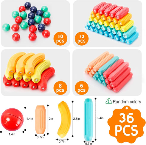 STEMTiles 3 Set Magnetic Building Blocks Montessori Magnet Toys for Toddlers Kids, Preschool Learning STEM Sensory Toys