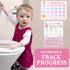 Unicorn Potty Training Chart for Toddler Girls - Potty Training Sticker Chart for Girls Potty with Sticker, Sticker